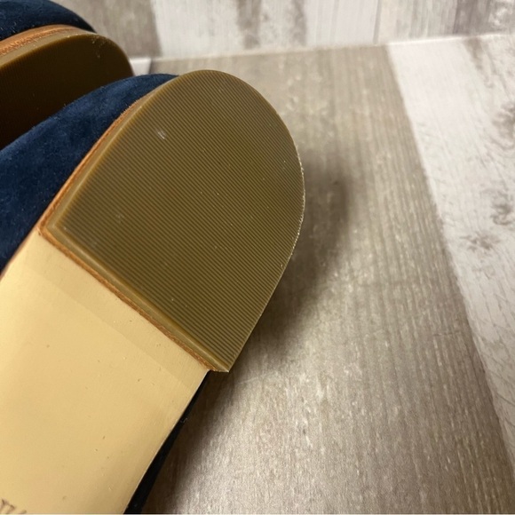 NWOB Talbots Ryan Embroidered Suede Loafers Size 8.5 - Picture 12 of 12